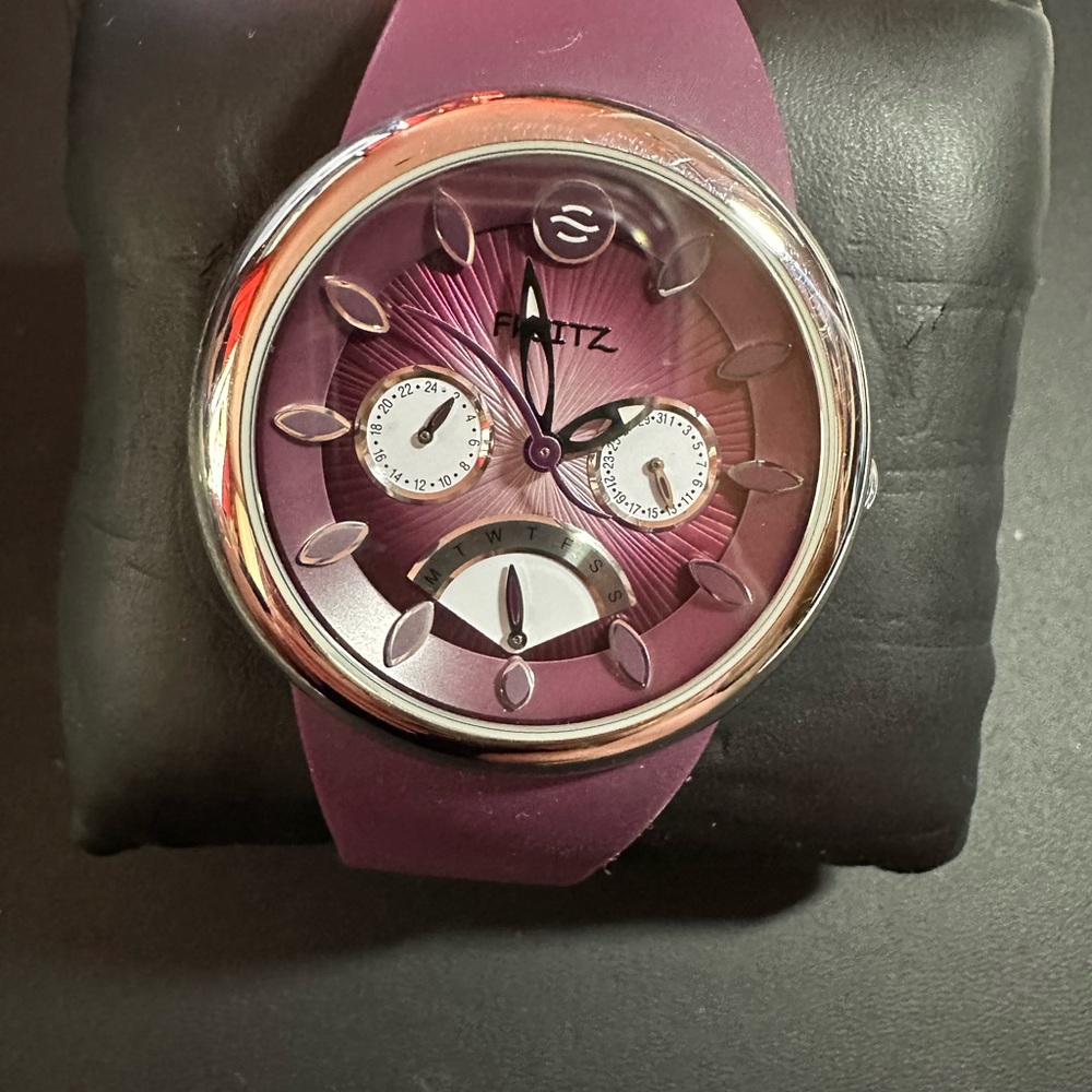 Philip Stein Fruitz Natural Frequency Tech, Stainless Steel, Silicone Band